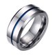 thumbnail image 3 of unbranded Anillo De Para En Plateado Con Acabado Cepillado Y Durabilidad, 3 of 3