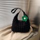 thumbnail image 4 of Bolso Hombro Mujeres Plisadas Algodón Bolsas Acolchadas (), 4 of 9