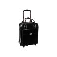 thumbnail image 2 of McKlein USA 97035 15 in. W Series Melrose Leather Vertical Wheeled Ladies Laptop Briefcase - Black, 2 of 5