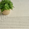 thumbnail image 3 of Nourison Hues Border Indoor Area Rug Ivory Grey 3'11" x 5'11", 3 of 9