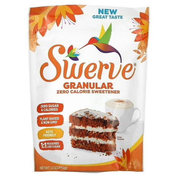 Swerve All-Natural TheUltimate Sugar Replacement Granular 12 oz Pack of 4