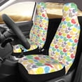 thumbnail image 2 of Yiaed Colorful Snails Print Car Seat Covers,Universal Auto Seats Protector Fits for Car,SUV Sedan,Truck,Automotive Seat Covers & Accessories(Two packs), 2 of 7