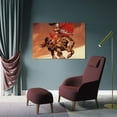 thumbnail image 4 of Frank Frazetta Painting Poster Posters Wall Art Painting Canvas Gift Living Room Prints Bedroom Decor Poster Artworks 24x36inch(60x90cm), 4 of 6
