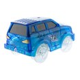 thumbnail image 4 of RC Remote Control Turbo Race Car For Light Up Twisting Tracks - LED, Realistic Sounds Effects, Light Up - Forward, Reverse & Stop - Blue, 4 of 4