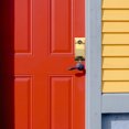 thumbnail image 3 of SHISUYAN Door Knocker Zinc Alloy Security Door Knocker Front Door Knocker With Peephole, 3 of 8