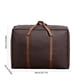 thumbnail image 3 of Bolsa de Viaje Plegable de Tela No Tejida - Organizador de Equipaje de Gran Capacidad, Bolsa de Lona, Maleta, Bolso - Negro/Café/Gris, 48X30X25 Cm a 78X55X25 Cm, 85 G-165 G, 3 of 6