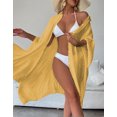 thumbnail image 2 of Swimsuit Cover Up for Women Plus Size Button Up Shirts Chiffon Kimono Cardigan Casual Beach Cover Ups Shermie, 2 of 6