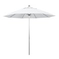 thumbnail image 4 of 9' Fiberglass Market Umbrella Pulley Open S Anodized/Olefin/White, 4 of 4