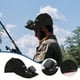 thumbnail image 5 of Sombrero solar con ventilador con carga USB y brisa ajustable - Sombrero solar de ala grande con ventilador portátil y protección solar - Negro, blanco, rosa, 5 of 7