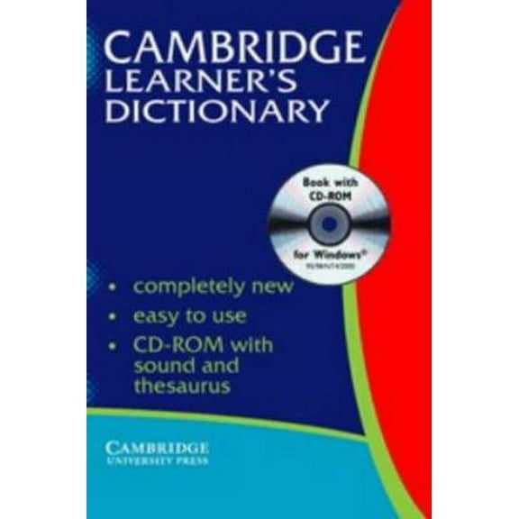 Pre-Owned Cambridge Learner's Dictionary with CD-ROM (Paperback) 0521799554 9780521799553
