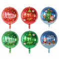 thumbnail image 2 of globos de aluminio navideños de 22 pulgadas, globos de Papá Noel, muñeco de nieve, árbol de Navidad, decoraciones navideñas para el hogar, Año Nuevo 2023, 2 of 4