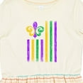 thumbnail image 4 of Inktastic Mardi Gras Flag 2 Girls Toddler Dress, 4 of 5