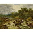 thumbnail image 2 of Benjamin Williams Leader 24x19 Gold Ornate Framed and Double Matted Museum Art Print Titled - A View on the Lamar, 2 of 4