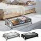thumbnail image 1 of Caja de Almacenaje Extraíble Bajo La Cama con Ruedas | Gran Capacidad para Ropa, Zapatos, Libros y Sábanas | Ruedas Silenciosas Giratorias de 360° | Ventana Transparente y Etiqueta | Fácil de Instala, 1 of 5