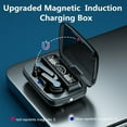 thumbnail image 2 of M19 Tws 5.0 Wireless Bluetoth Earphones Sport Sound Noise Cancelling Ear Buds Ipx7 Waterproof Led Digital Display Large Battery - Earphones &amp; Headphones, 2 of 6