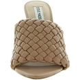 thumbnail image 3 of Steve Madden Womens Fateful Faux Leather Pointed Toe Mule Sandals, 3 of 3