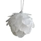 thumbnail image 4 of Adorno de bola de Navidad, árboles de Navidad colgantes, accesorios de artesanía modernos blancos, decoración del hogar para fiesta, boda interior Estilo C, 4 of 8