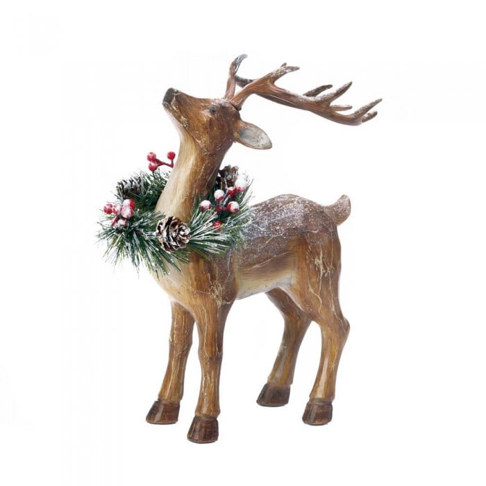 PRANCER REINDEER FIGURINE