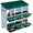 Green, variant on Chicken Nesting Boxes - 6 Compartments Metal Hen Laying Boxes With Lockable Lid,Laying Boxes for Hens & for Egg Collection & Protection - Protect Eggs