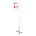 thumbnail image 2 of FixtureDisplays® Adjustable Pallet Sign Holder Floor Mobile Sign Holder Posters Stand 15359-NEW+12061-11X8.5, 2 of 3