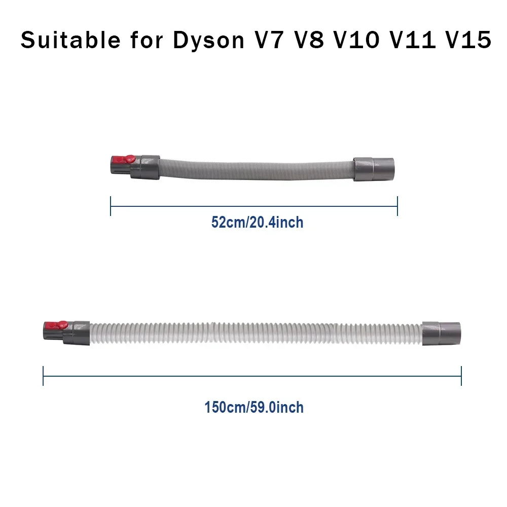 For Dy*son V6 V7 V8 V10 V11 V12 V15 DC Series Vacuum Cleaner Handle Filters Brush Head Telescopic Hose Top Bottom Adapter Parts