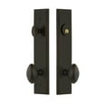 thumbnail image 6 of Grandeur 840139 Carre Solid Brass Tall Plate Single Cylinder Keyed Entry Set - Brass, 6 of 6