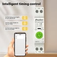 thumbnail image 1 of Circuit Smart Circuit Breaker Tuya APP WiFi Enabled Circuit Breaker Electricity Statistics Leakage Switch with Leakage Protection Overvoltage and Undervoltage Protection Mobile, 1 of 7