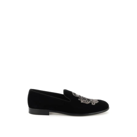 

Dolce & Gabbana Velvet Loafers Men