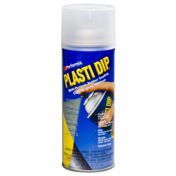 Plasti Dip Aérosol de Revêtement en Caoutchouc Mat Transparent - 11 Oz