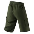 thumbnail image 5 of Dresfit Men's Cargo Shorts Baggy Long Shorts Summer 2026 Elastic Waist Drawstring Short Pants Big and Tall Lightweight Open Bottom Athletic Shorts 2XL, 5 of 6