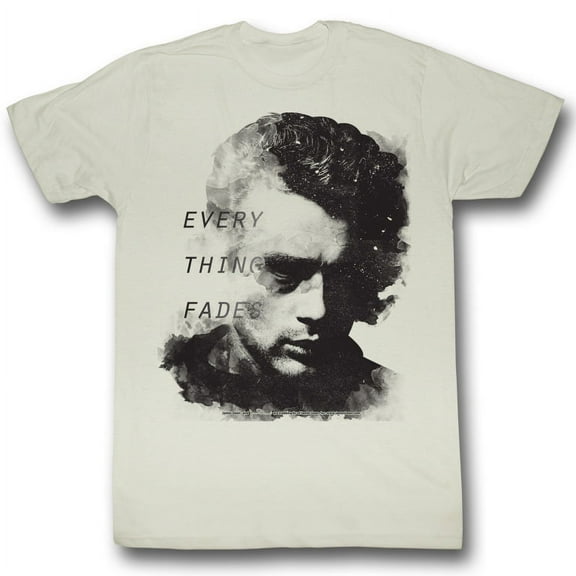 James Dean Everything Fades Natural Adult T-Shirt