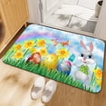 thumbnail image 1 of TIMIFIS Polyester Easter Cushion, Easter Bunny Holiday Decoration Floor Mat Entry Door Mat Home Entry Foot Mat Home Decor, 1 of 6