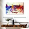 thumbnail image 3 of Elephant Stock Chicago Skyline Colors Wall Art - Horizontal Canvas Wall Art - Living Room Wall Decor - City Canvas - Red And Blue Decor - 39" x 26", 3 of 8