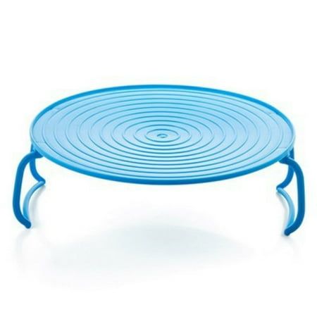 

BNisBM Microwave Oven Layered Steam Rack Tray Rack Double Layer Insulated Disk Shelf Pot Mat Hot-Selling Model