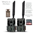 thumbnail image 2 of Browning Trail Camera Defender Pro Scout Max HD Cellular Trail Camera with Smart IR Video (2-Pack) Bundle with 32GB Ultra SDHC UHS-I Memory Card (2-Pack) and High Speed USB 2.0 Card Reader (3 Items), 2 of 7