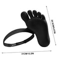 thumbnail image 3 of Visera con forma de pie, divertida diadema con diseño de pie descalzo, sombrero de protección solar para el verano | Correa ajustable que bloquea los dañinos rayos UV, 3 of 6