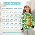 thumbnail image 7 of Xoenoiee Capybara Daisy Flower Print Girls Crewneck Sweatshirt Long Sleeve Side Slit Casual Loose Pullover Tops Fall Outfits for Y2K Teen Clothes, Size 7-8 Years, 7 of 7