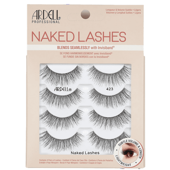Ardell Strip Lashes Naked Lashes 4 pack 423 #69873