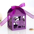 thumbnail image 5 of 50 cajas de dulces con forma de elefante para bodas, fiestas, recuerdos con cintas, cajas de regalo de chocolate para baby shower, despedida de soltera y cumpleaños., 5 of 5