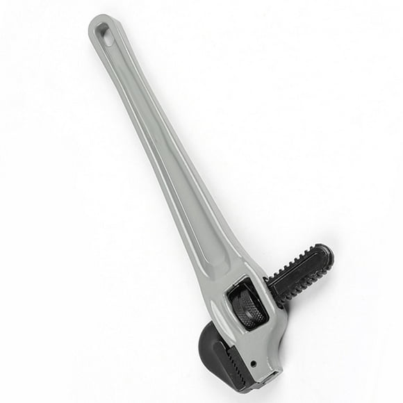 Heavy Duty Aluminum Offset Pipe Wrench, Aluminum Alloy Plumbing Wrench with Cr Mo Floating, Adjustable Plumbing Wrench, Drop Forged, Exceed GGG Standar