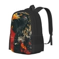 thumbnail image 2 of Daiia Ink Style Bald Eagle Backpack for Men and Women -Durable Backpack Large Capacity, Water-Resistant Bag with Adjustable Straps and Laptop Compartment, 2 of 9