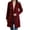 Red, variant on Baqcunre Women's Clothing, Womens Wool Coat Winter Warm Double Breasted Trench Coat Mid-Length Lapel Wool Coat Valentines Day Gifts, 1Pc Jacket Red M