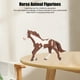 thumbnail image 4 of Figura de caballo figuras de animales de caballo pintadas a mano de simulación versátil para accesorios de juego ANGGREK Otros, 4 of 8