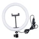 thumbnail image 4 of Ringlight Rotary Selfie Ring Light con soporte para trípode Soporte para teléfono para teléfono inteligente Video Maquillaje Video de YouTube 3 modos de luz 10 niveles de brillo Sunnimix trípode de luz selfie, 4 of 8