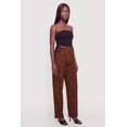 thumbnail image 2 of Women's Patterned Drawstring Waist Straight Leg Pants, 2 of 4