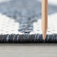 thumbnail image 4 of 2x3 Water Resistant, Small Indoor Outdoor Rugs for Patios, Front Door Entry, Entryway, Deck, Porch, Balcony | Outside Area Rug for Patio | Blue, Geometric | Size: 2' x 3', 4 of 8