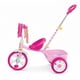 thumbnail image 2 of Triciclo Patin Barra Empuje Cajuela Con Bolso Minnie Rosa, 2 of 3