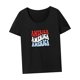 thumbnail image 5 of Camiseta para Mujer Verano Recuerdo Camiseta de Manga Corta para Senderismo Desplazamientos Mujer M, 5 of 7