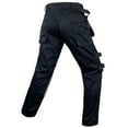 thumbnail image 6 of Notus Men’s Work Casual Tactical Cordura Knee Carpenter Construction Utility Cargo Work Trousers Pants Black 34-30, 6 of 6