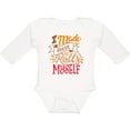 thumbnail image 3 of Inktastic Thanksgiving I Made These Rolls Myself with Banner Boys or Girls Long Sleeve Baby Bodysuit, 3 of 5